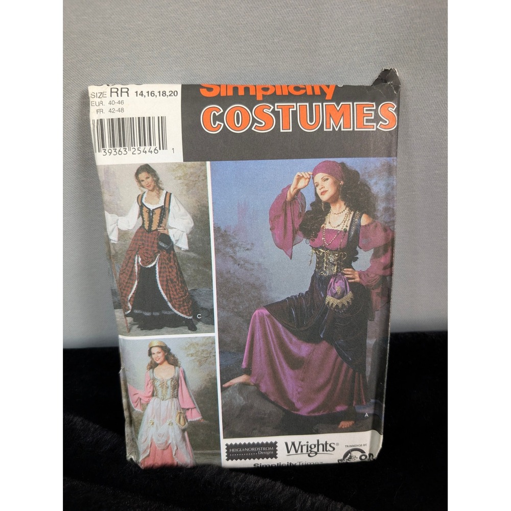 Simplicity 9966 Sewing Pattern Misses Size RR 14-20 Uncut